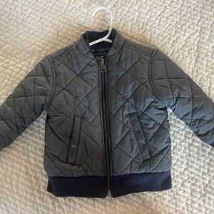 THE CHILDRENS PLACE BABY BOY 18-24 MONTHS BLUE QUILTED JACKET